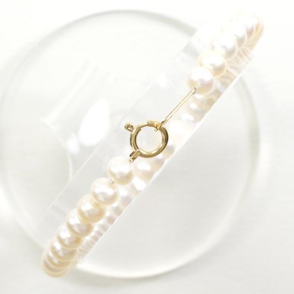 K18 Yellow Gold Pearl Bracelet