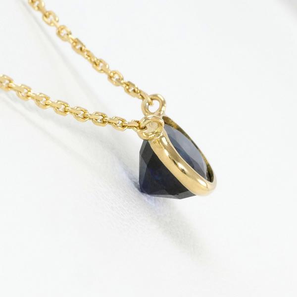 K18 Yellow Gold Sapphire Necklace