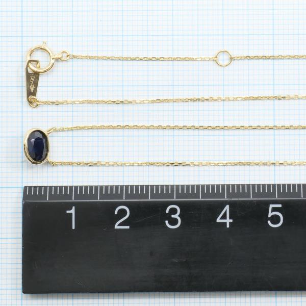 K18 Yellow Gold Sapphire Necklace