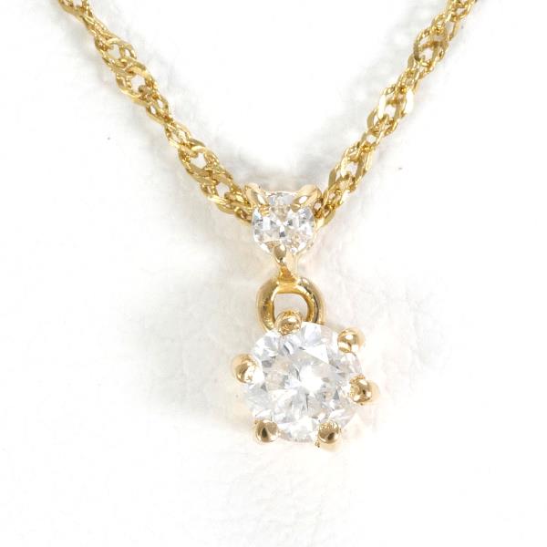 K18 Yellow Gold Diamond Necklace