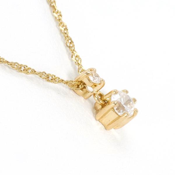 K18 Yellow Gold Diamond Necklace