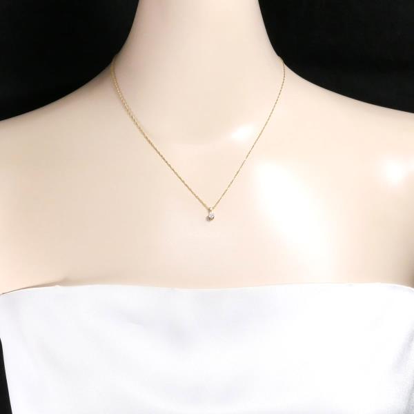 K18 Yellow Gold Diamond Necklace