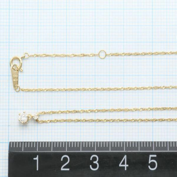 K18 Yellow Gold Diamond Necklace