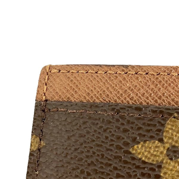 Louis Vuitton Monogram Card Case M61733 in Good Condition