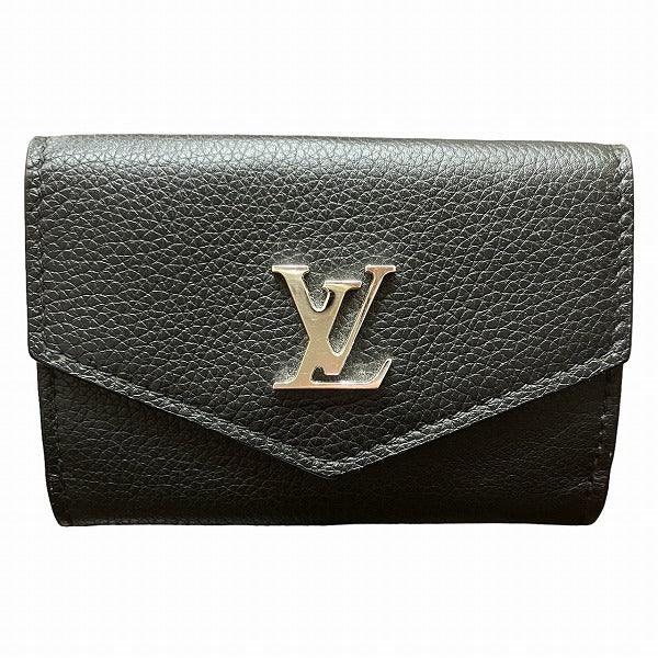 Louis Vuitton Lockmini Leather Wallet M63921 in Great Condition