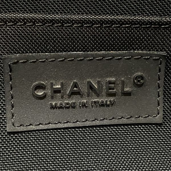 Chanel Nylon Leather High Summer Handbag