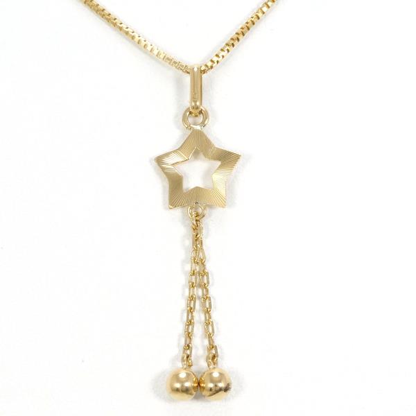 K18 Yellow Gold Necklace 2.4g 42cm