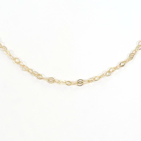 K18 Yellow Gold Necklace 2.5g 60cm in Excellent Condition