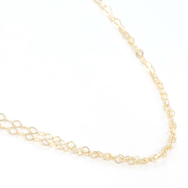 K18 Yellow Gold Necklace 2.5g 60cm in Excellent Condition