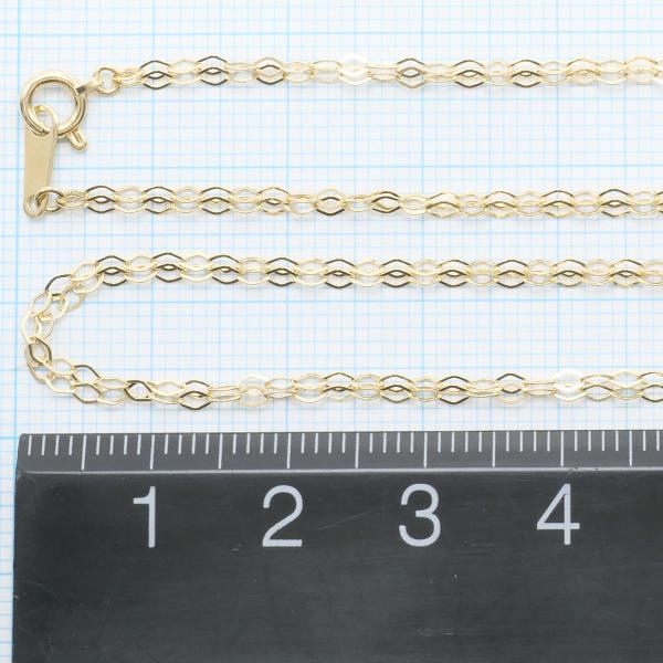 K18 Yellow Gold Necklace 2.5g 60cm in Excellent Condition