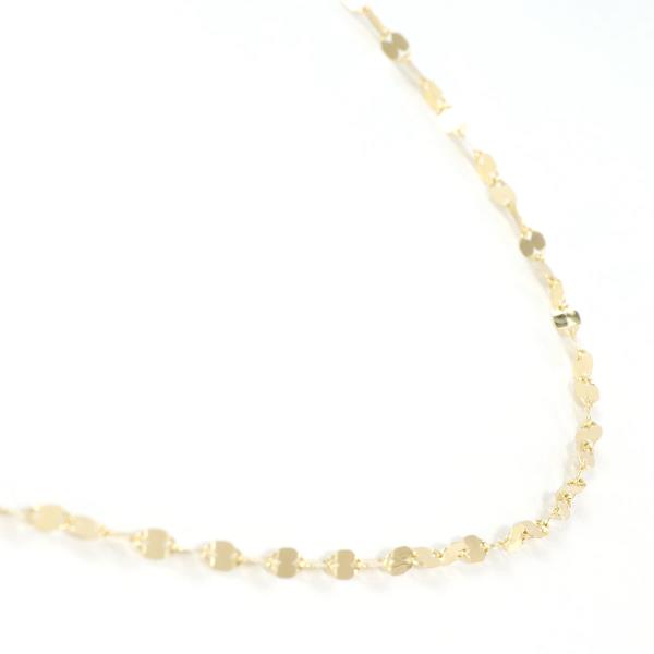 K18 Yellow Gold Necklace 2.5g 70cm