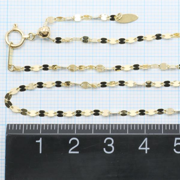 K18 Yellow Gold Necklace 2.5g 70cm