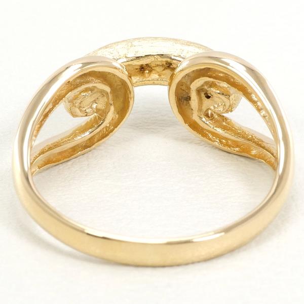 K18 Yellow Gold Ring 10.5 in Excellent Condition