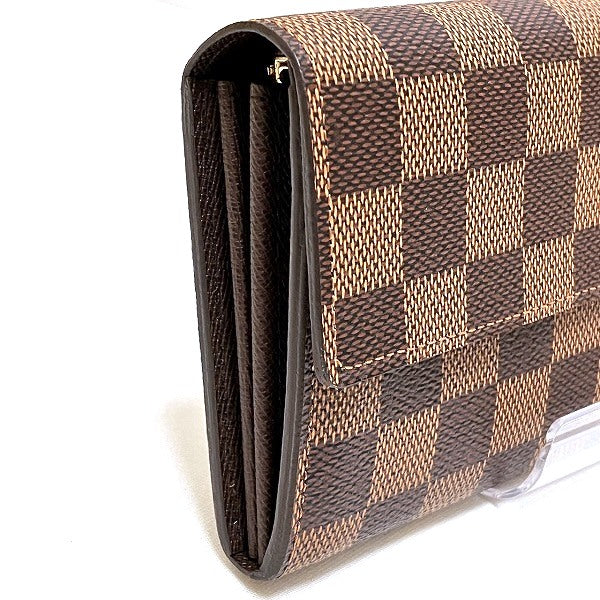 Louis Vuitton Damier Portefeuille Sarah Wallet N61734 in Great Condition