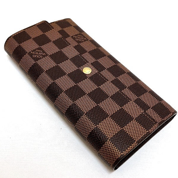 Louis Vuitton Damier Portefeuille Sarah Wallet N61734 in Great Condition