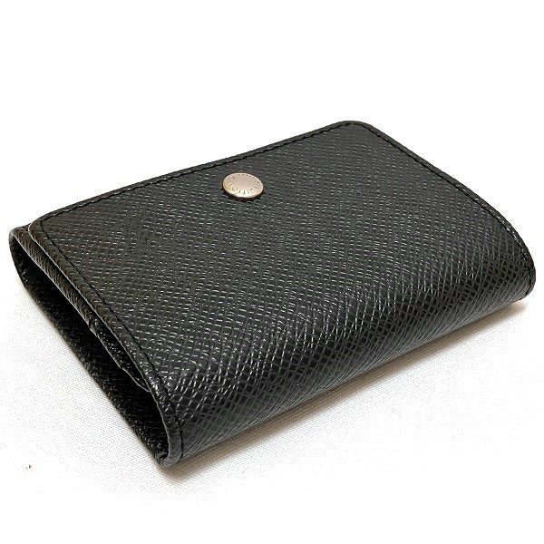 Louis Vuitton Taiga Portomone Sergei Coin Case in Good Condition