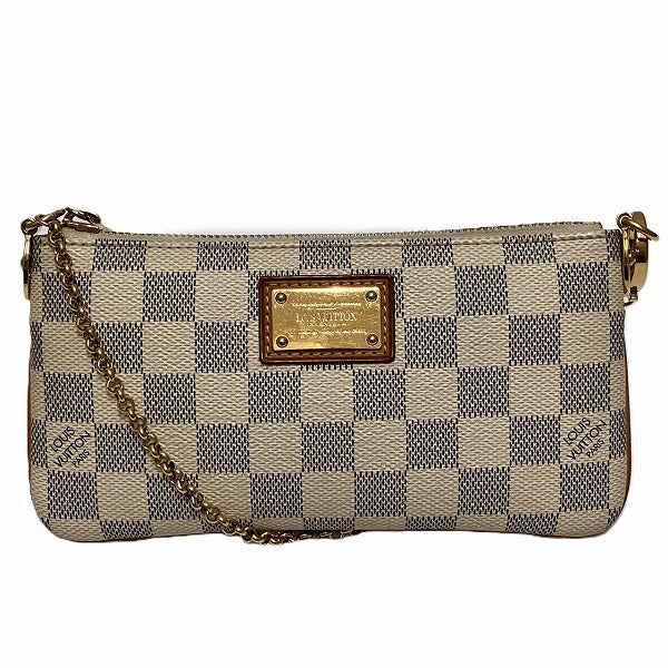 Louis Vuitton Damier Azur Mira MM Chain Bag in Good Condition