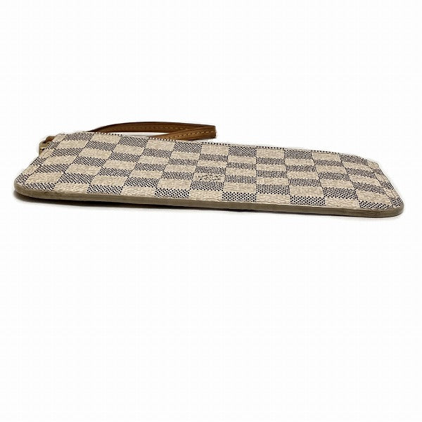 Louis Vuitton Damier Azur Neverfull Pouch Clutch in Great Condition