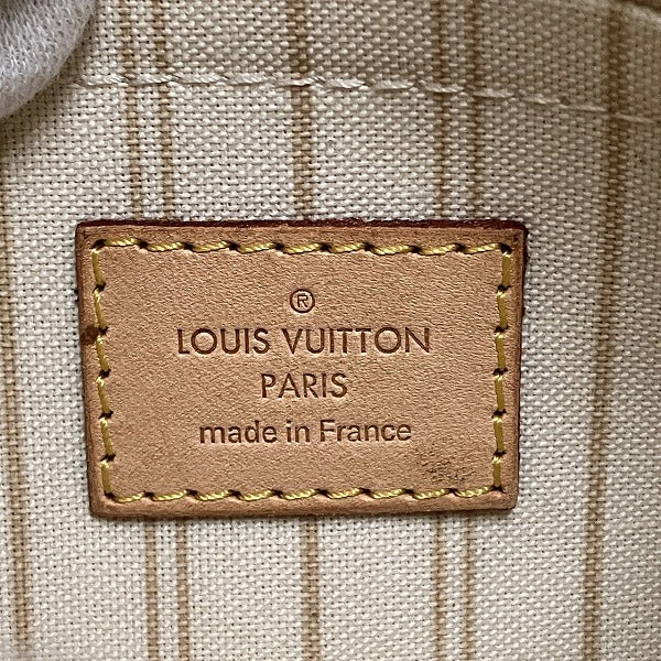 Louis Vuitton Damier Azur Neverfull Pouch Clutch in Great Condition