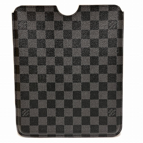 Louis Vuitton Damier Graphite Etui N60033 iPad Case in Great Condition