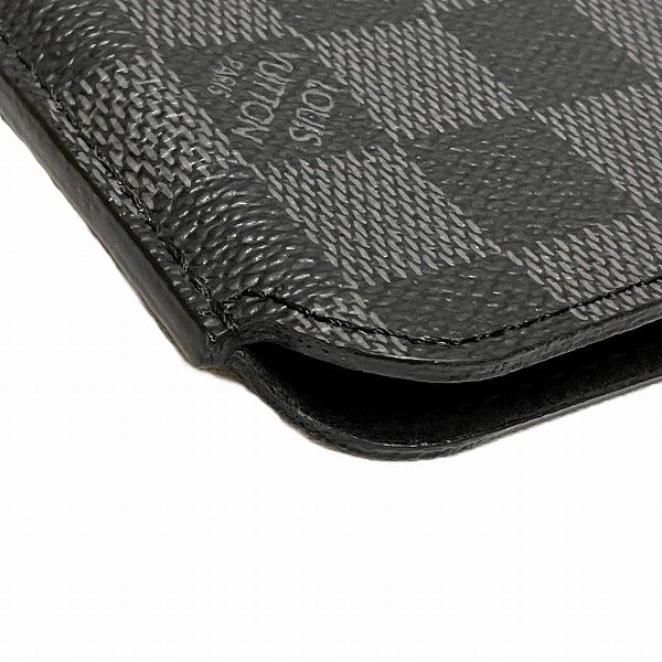 Louis Vuitton Damier Graphite Etui N60033 iPad Case in Great Condition