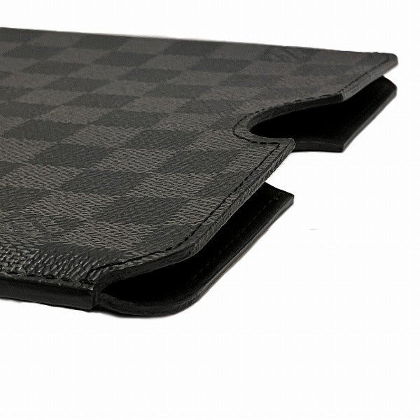 Louis Vuitton Damier Graphite Etui N60033 iPad Case in Great Condition