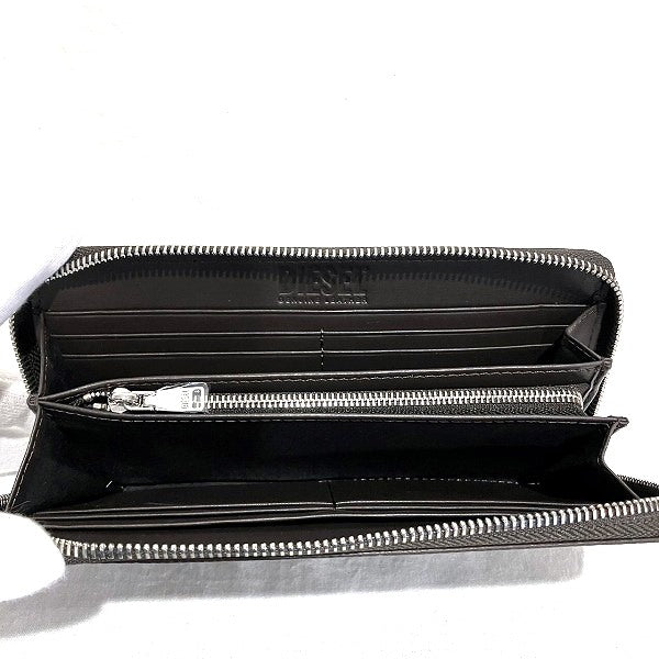 Diesel Oval D Leather Long Wallet in Pristine Condition