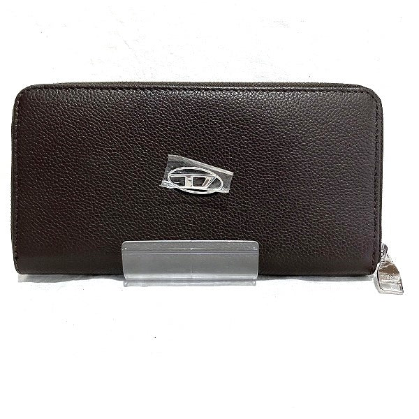 Diesel Oval D Leather Long Wallet in Pristine Condition