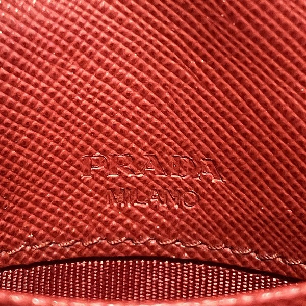 Prada Saffiano Leather Coin Case 1M1442