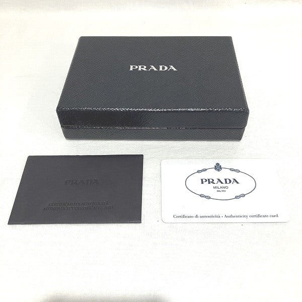 Prada Saffiano Leather Coin Case 1M1442