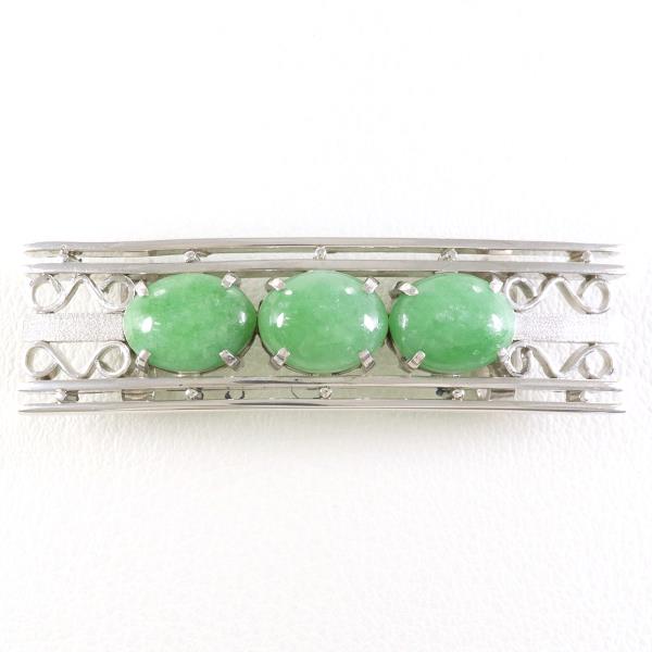 Platinum Jade Obi Clip Jewelry