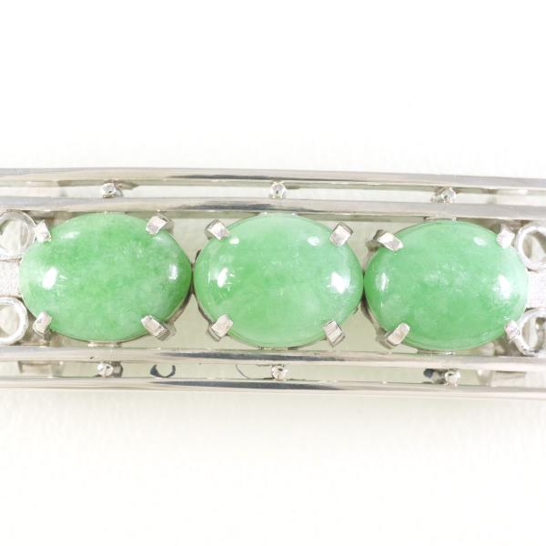 Platinum Jade Obi Clip Jewelry