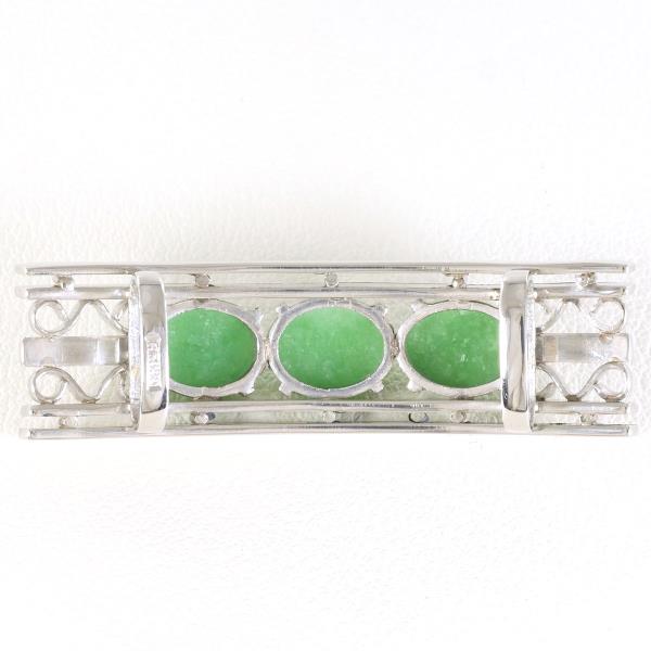 Platinum Jade Obi Clip Jewelry