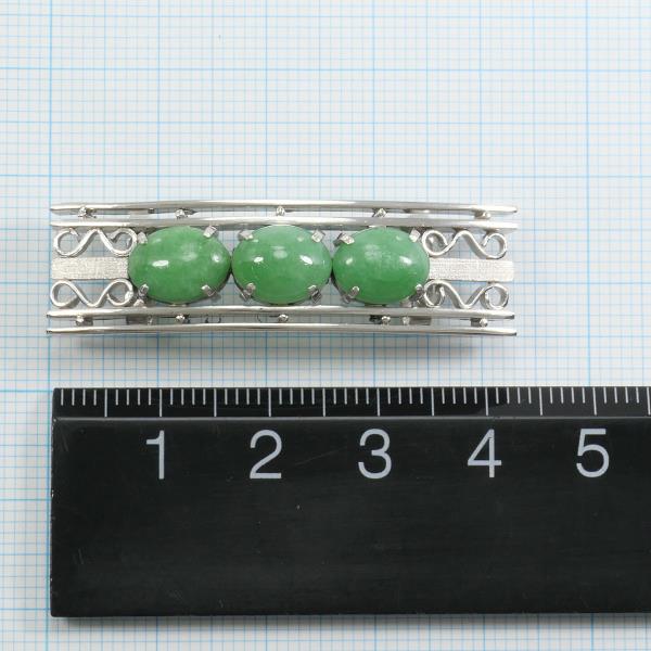 Platinum Jade Obi Clip Jewelry