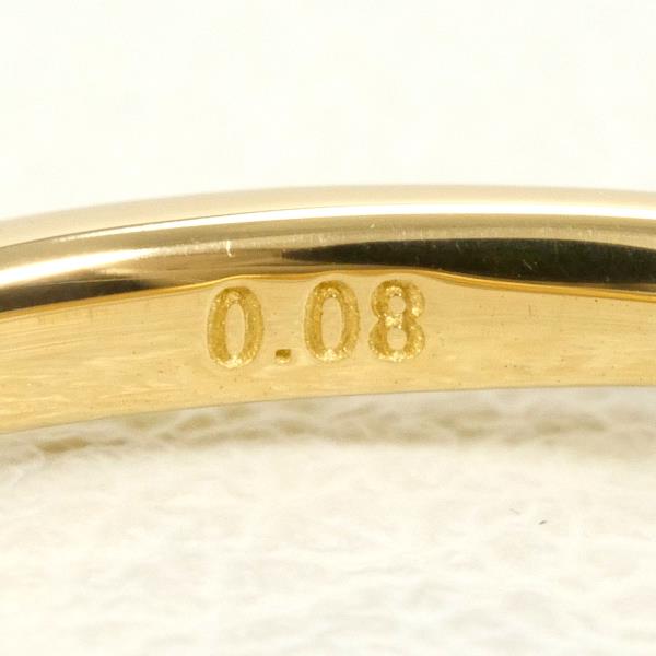 K18YG Yellow Gold Ring with Yellow Diamond in Excellent Condition