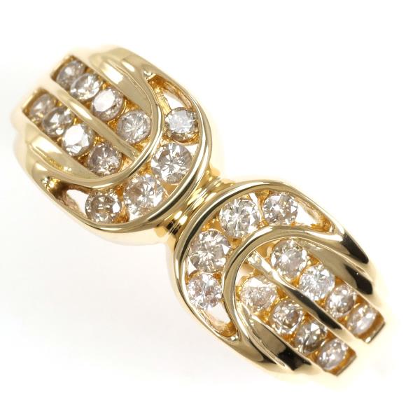 K18 Yellow Gold Diamond Ring