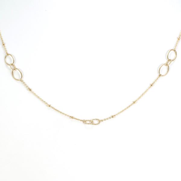 K10 Yellow Gold Necklace 4.4g 70cm in Excellent Condition