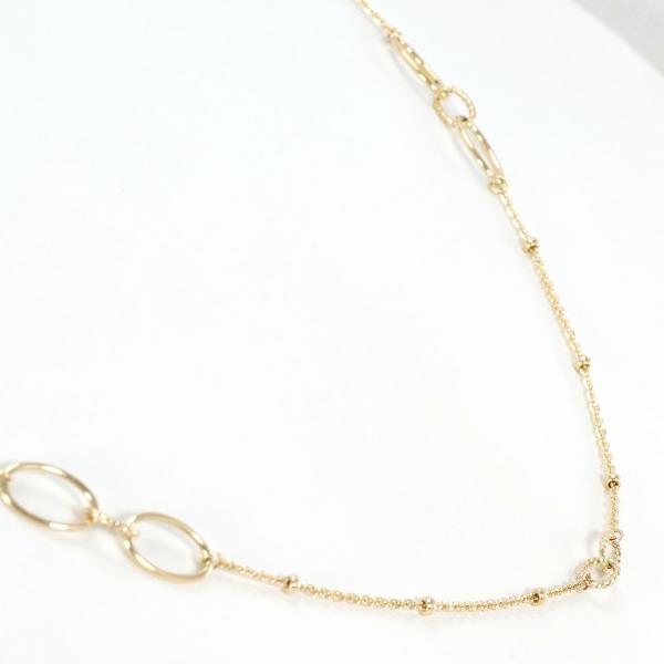 K10 Yellow Gold Necklace 4.4g 70cm in Excellent Condition