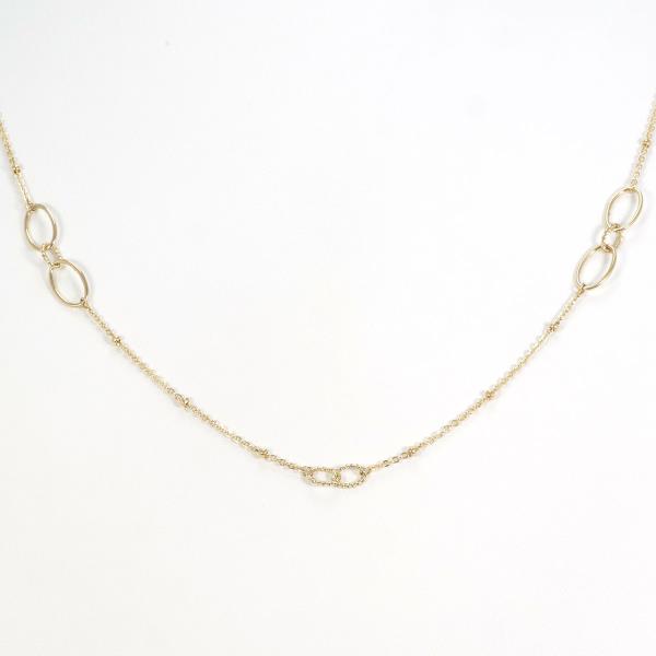 K10 Yellow Gold Necklace 4.4g 70cm in Excellent Condition