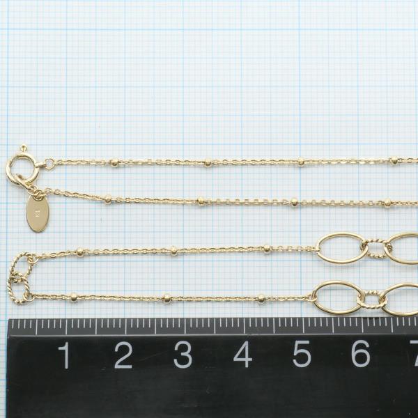 K10 Yellow Gold Necklace 4.4g 70cm in Excellent Condition