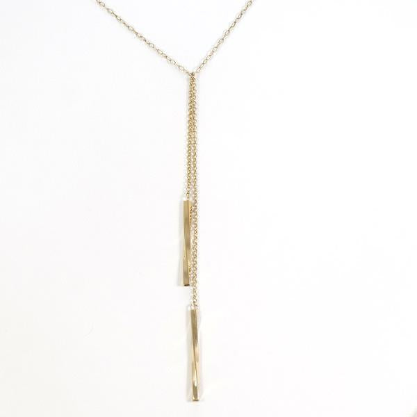 K10 Yellow Gold Necklace 1.0g 49cm in Pristine Condition