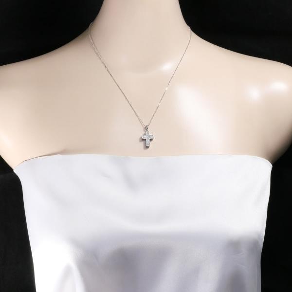 K18 White Gold Diamond Necklace