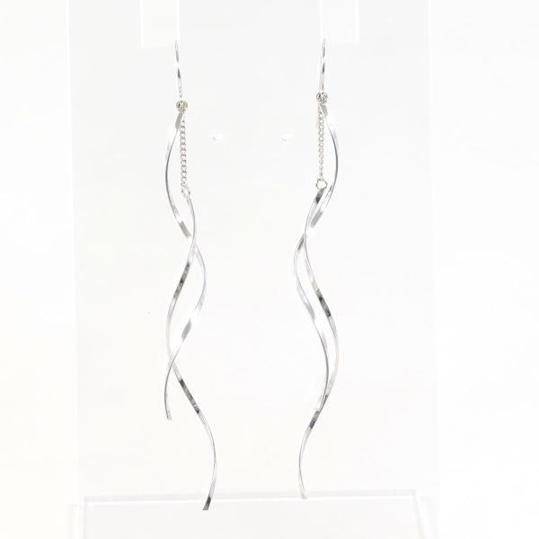 K10 White Gold Earrings