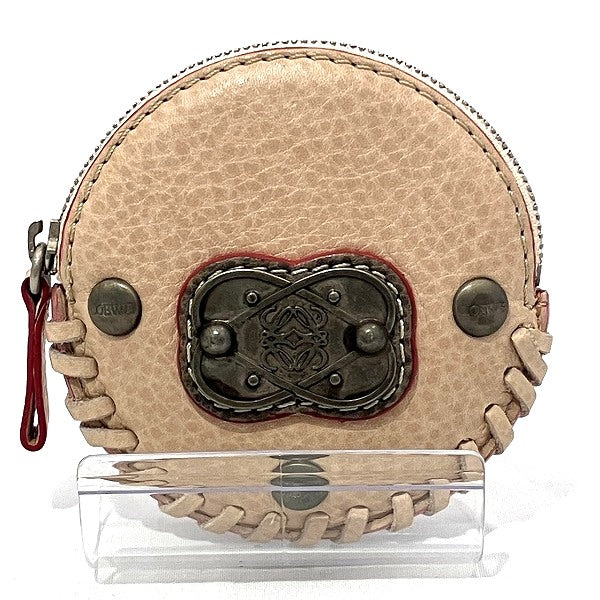 Loewe Anagram Leather Coin Case