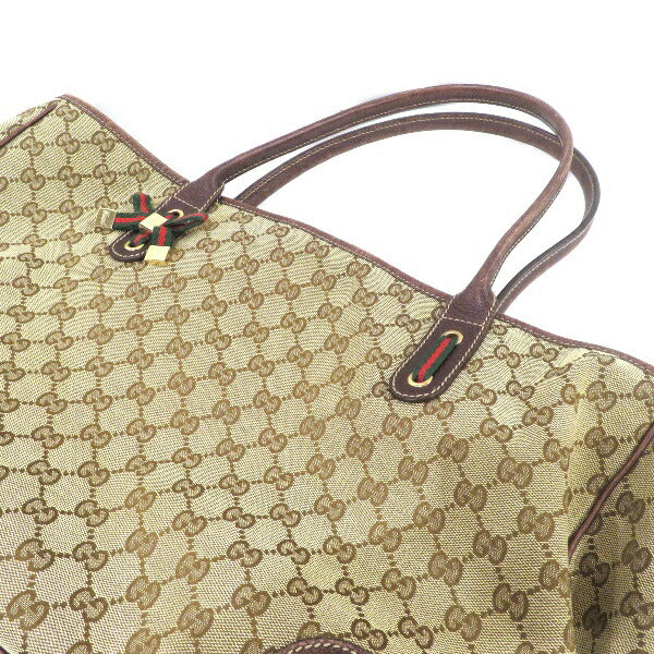 Gucci GG Pattern Tote Bag 161719 in Good Condition