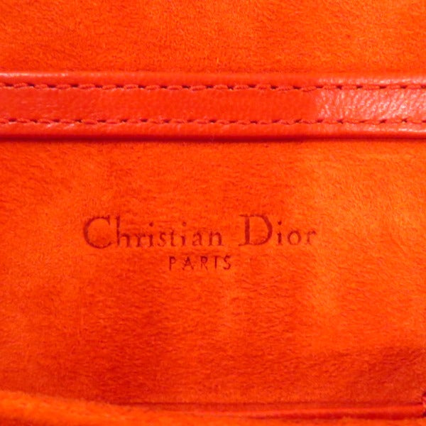 Dior Leather Diorama Shoulder Bag 08-BO-0158 in Good Condition