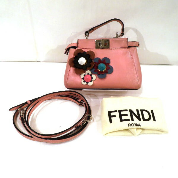 Fendi Micro Peekaboo Shoulder Bag 8M0355