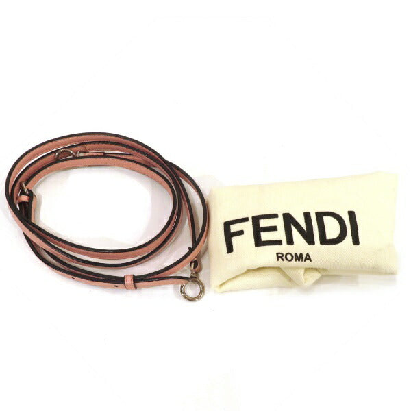 Fendi Micro Peekaboo Leather Shoulder Bag