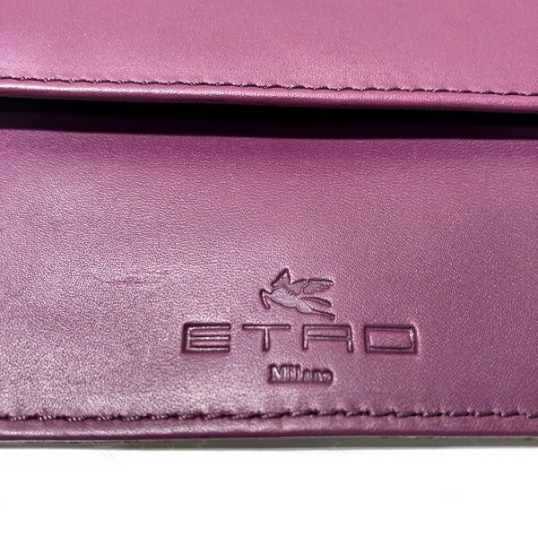 Etro Leather Trifold Wallet in Great Condition