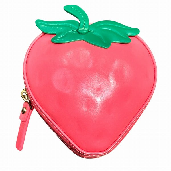 Kate Spade Leather Strawberry Coin Case PWRU6167